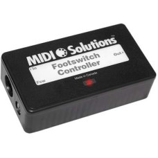 MIDI SOLUTIONS Footswitch Controller
