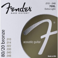 Fender 70XL akustická gtr.010-.048