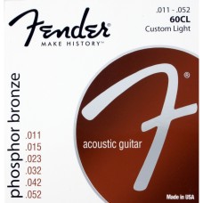 Fender 60CL akustická gtr.011-.052