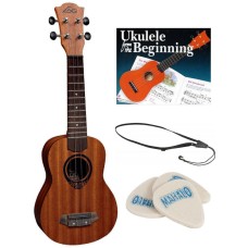 LAG TKU10C SET Koncertné ukulele Natural